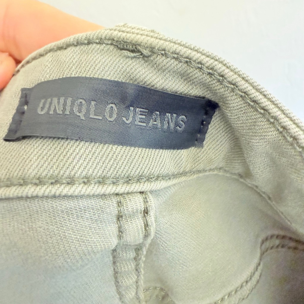 Uniqlo Mens Green Skinny Jeans Size 30 - Picture 5 of 6